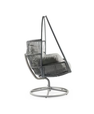 Outdoor Wicker Swivel Lounge Chair