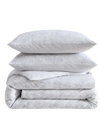 Nebulous Flower Cotton 3-Pc. Comforter Set, King