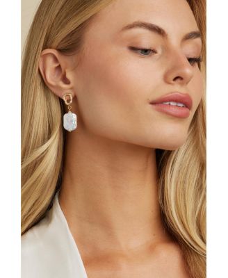 Gemma Pearl Drop Earrings