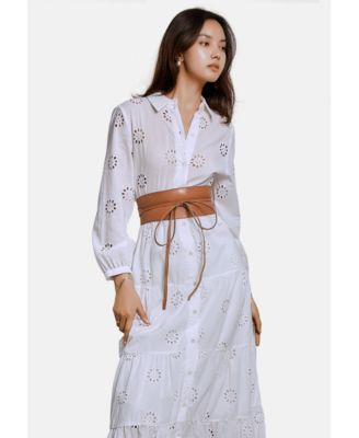 Women's Wide Sash Belt Victoria Hyde Karis