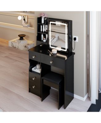 Versatile Neutral Nightstand with Storage Space Modern Bedroom Furniture Bedside End Table