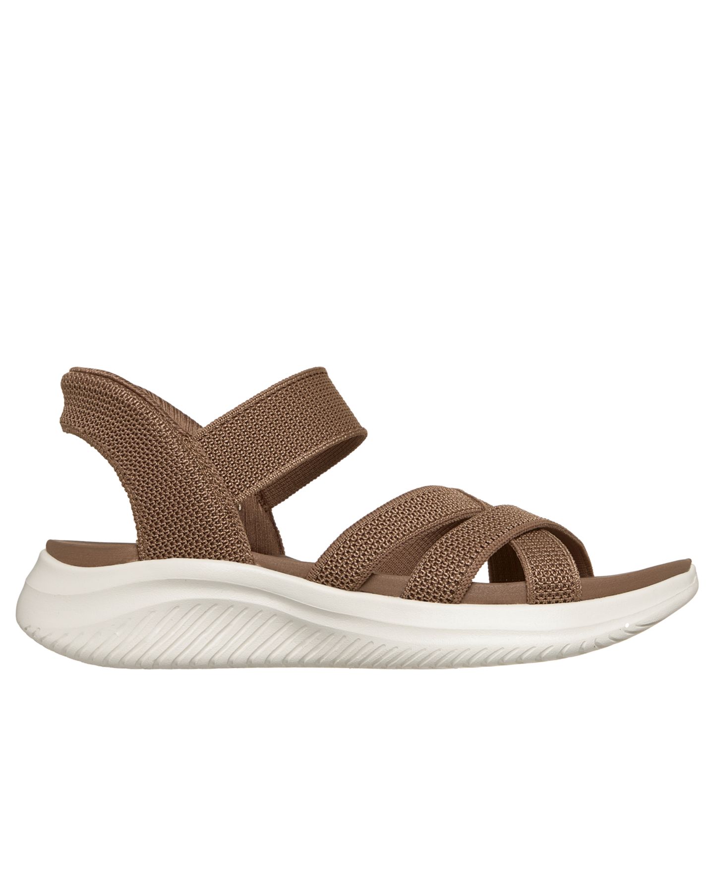 Женские сандалии Skechers Slip-Ins: Ultra Flex 3.0 - Forever Better Slingback, цвет: Мокко — фото 2
