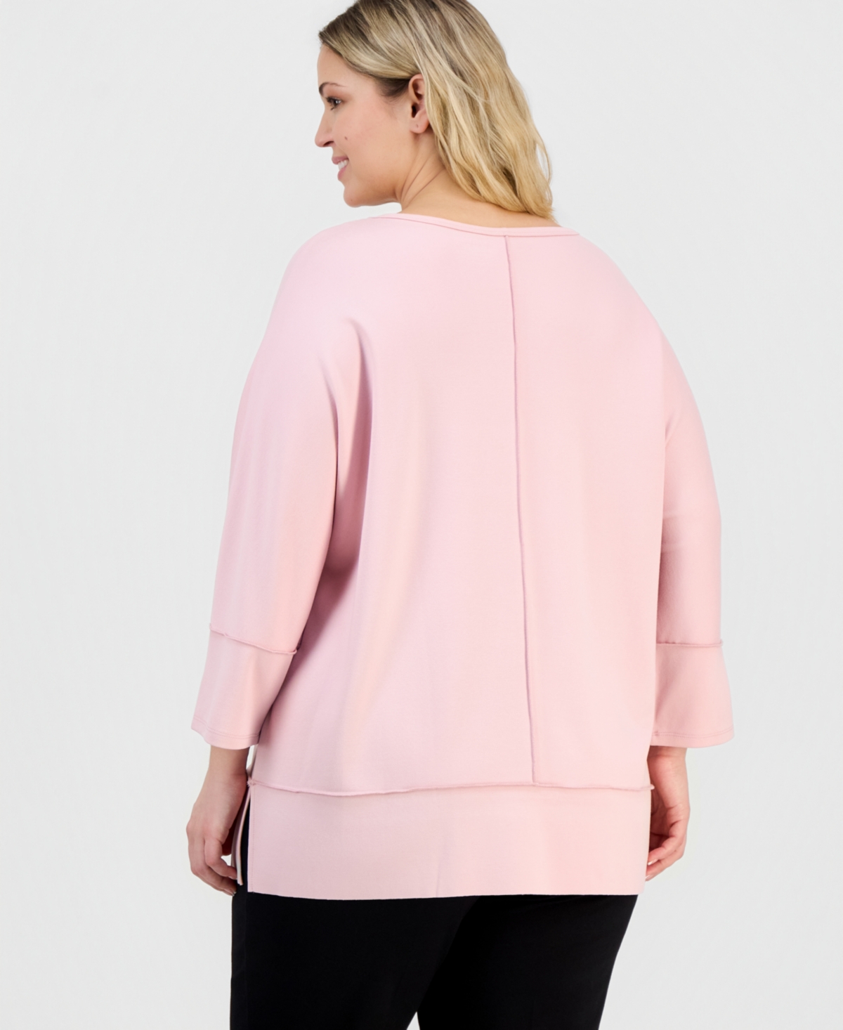Jones New York Plus 3/4-Sleeve Tunic