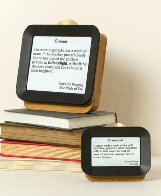 Literary Weather Forecast