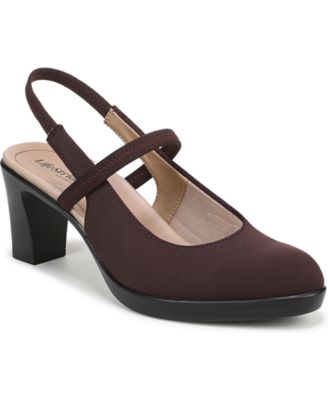 Women's Evoke Block Heel Slingback Pumps