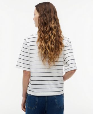 Women's Script Logo Crewneck Trapeze T-Shirt