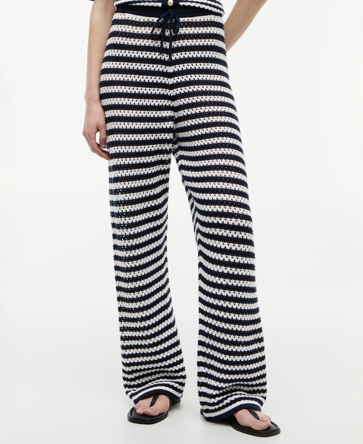 Tommy Hilfiger Women's Crochet Knitted Pants