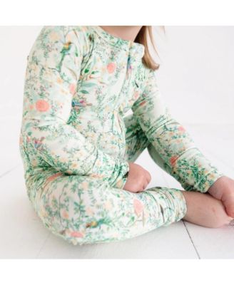 Baby Girls Sage Blossom Bamboo Sleeper