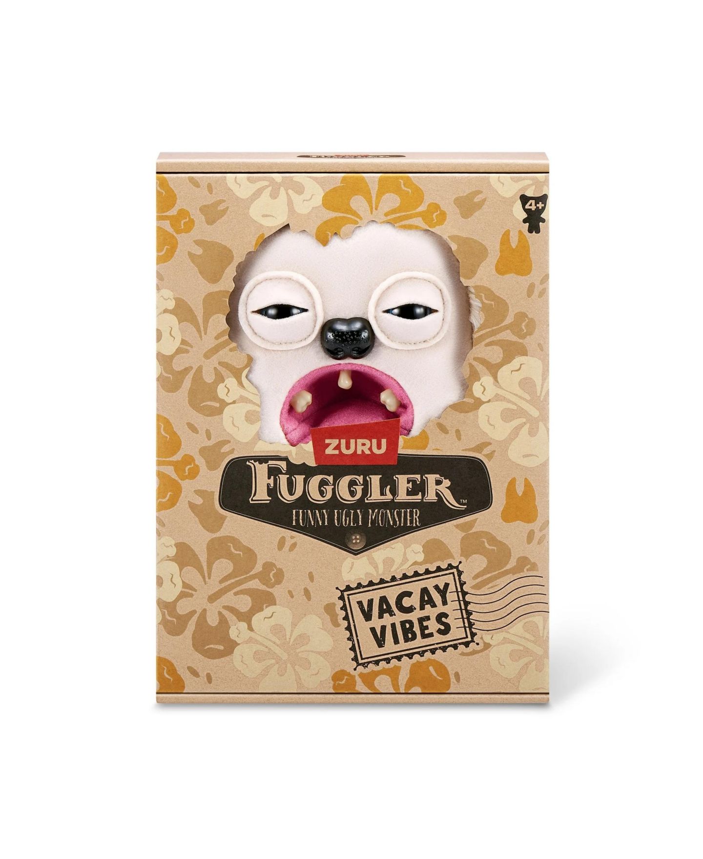 Детская мягкая игрушка Fuggler Vacay Vibes Funny Ugly Hedge Grog 9" Plush — фото 2