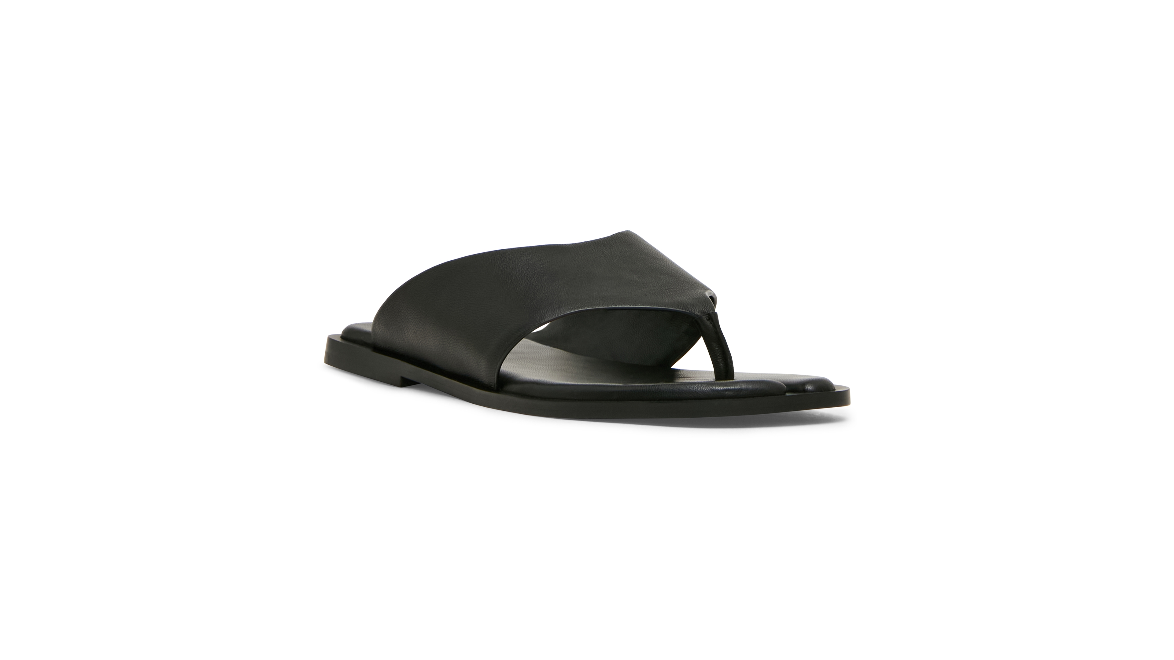 Steve Madden Women's Split Toe Slip-On Flat Sandals