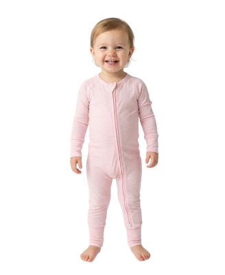 Baby Girls Peony Stripe Bamboo Sleeper