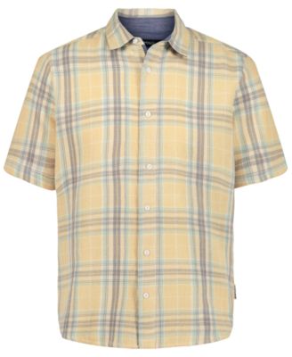 Men's Sulian Short-Sleeve Plaid Shirt