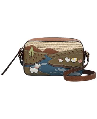 Radley London Spring Daze Zip Around Mini Crossbody Handbag - Macy's