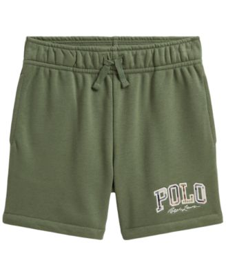 Boys' 2-7 Madras-Logo French Terry Shorts