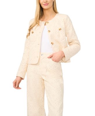 Women's Crew Neck Long-Sleeve Jacket