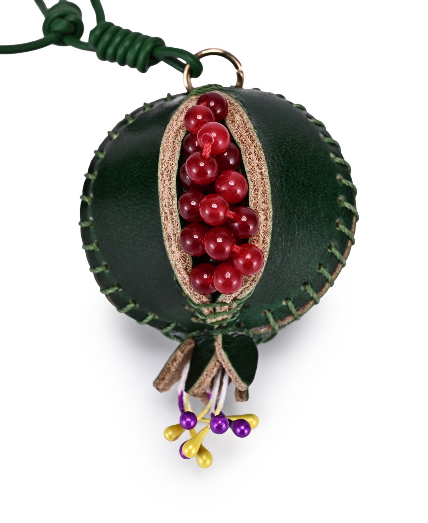 Pom Mini Handcrafted Botanical Fruit Charm