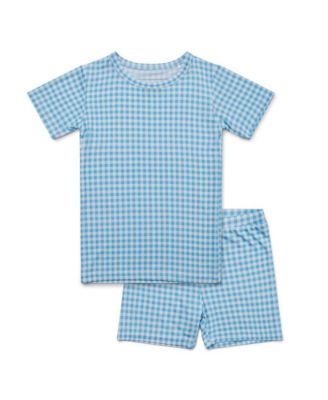 Toddler Boys Harbor Gingham Pajama Set