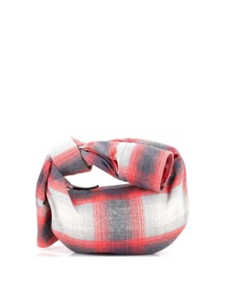 Mini BV Jodie Hobo Shirt Effect Printed Leather