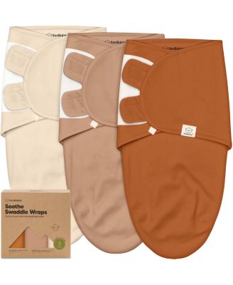 3pk Soothe Baby Swaddle, Organic Baby Swaddle Sleep Sacks, Newborn, Infant Swaddle Sack