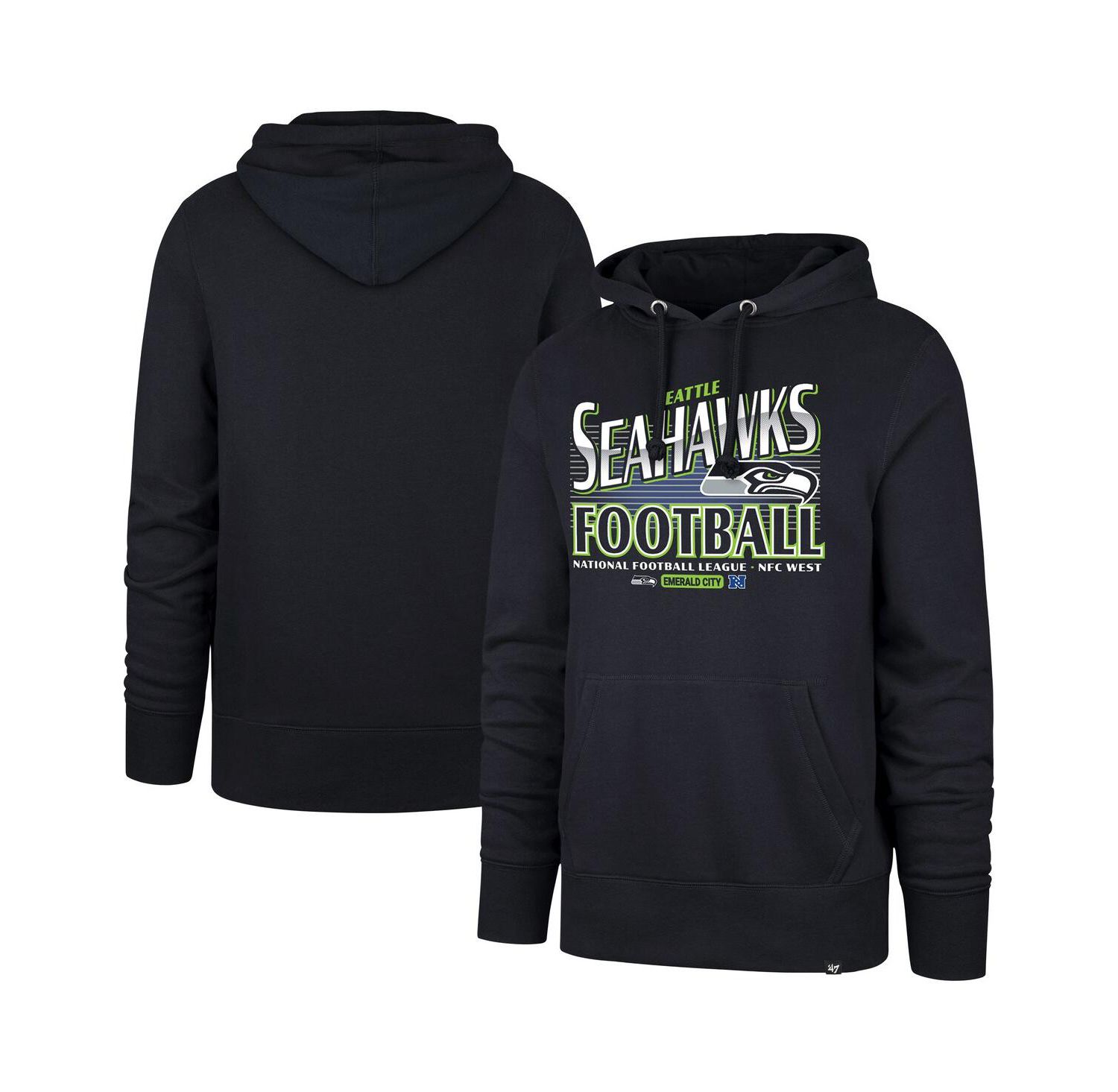 Men's College Navy Seattle Seahawks Regional Headline Hoodie