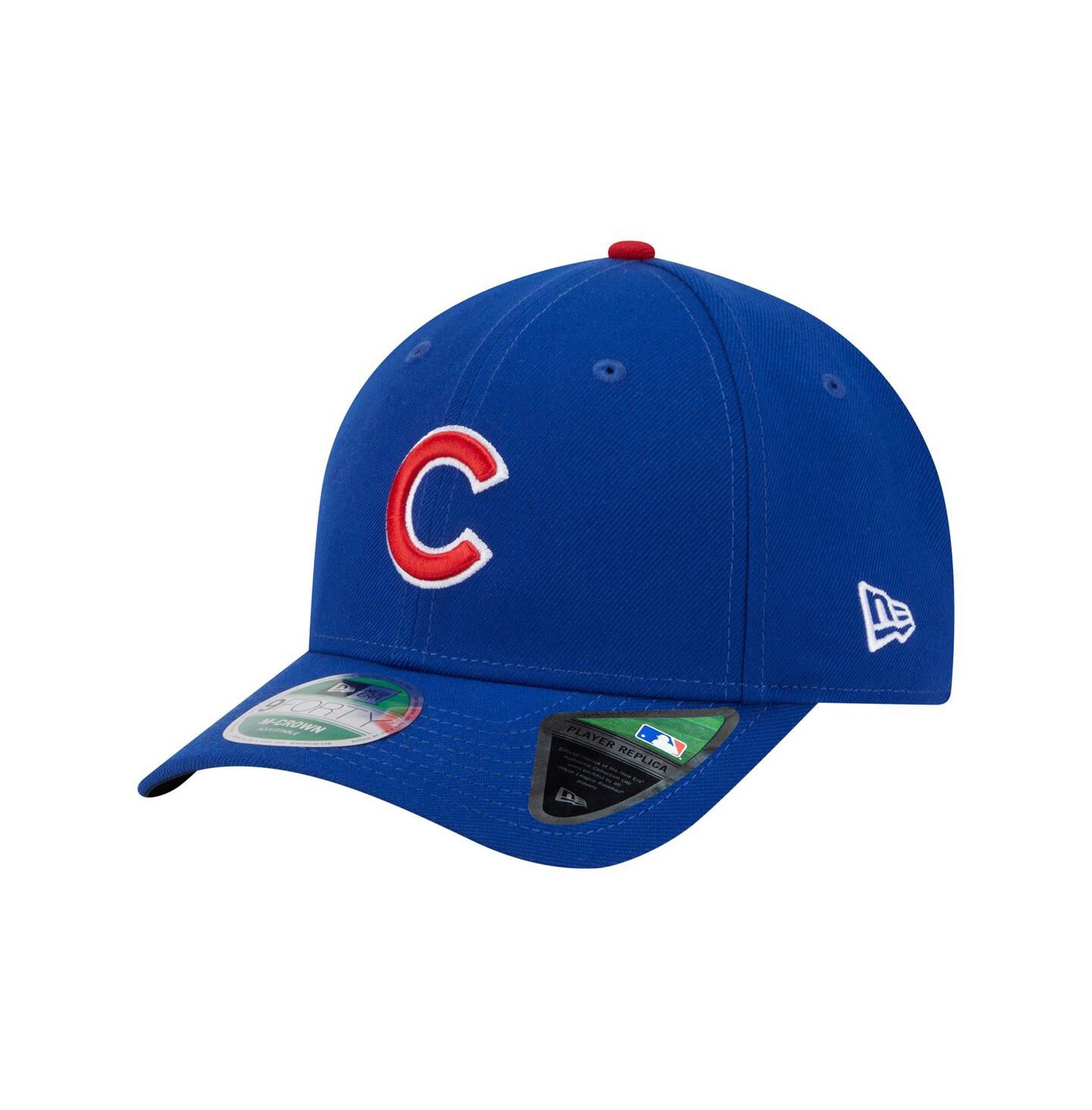 Мужская кепка New Era Royal Chicago Cubs 150th Anniversary 9FORTY M-Crown Adjustable Hat — фото 3