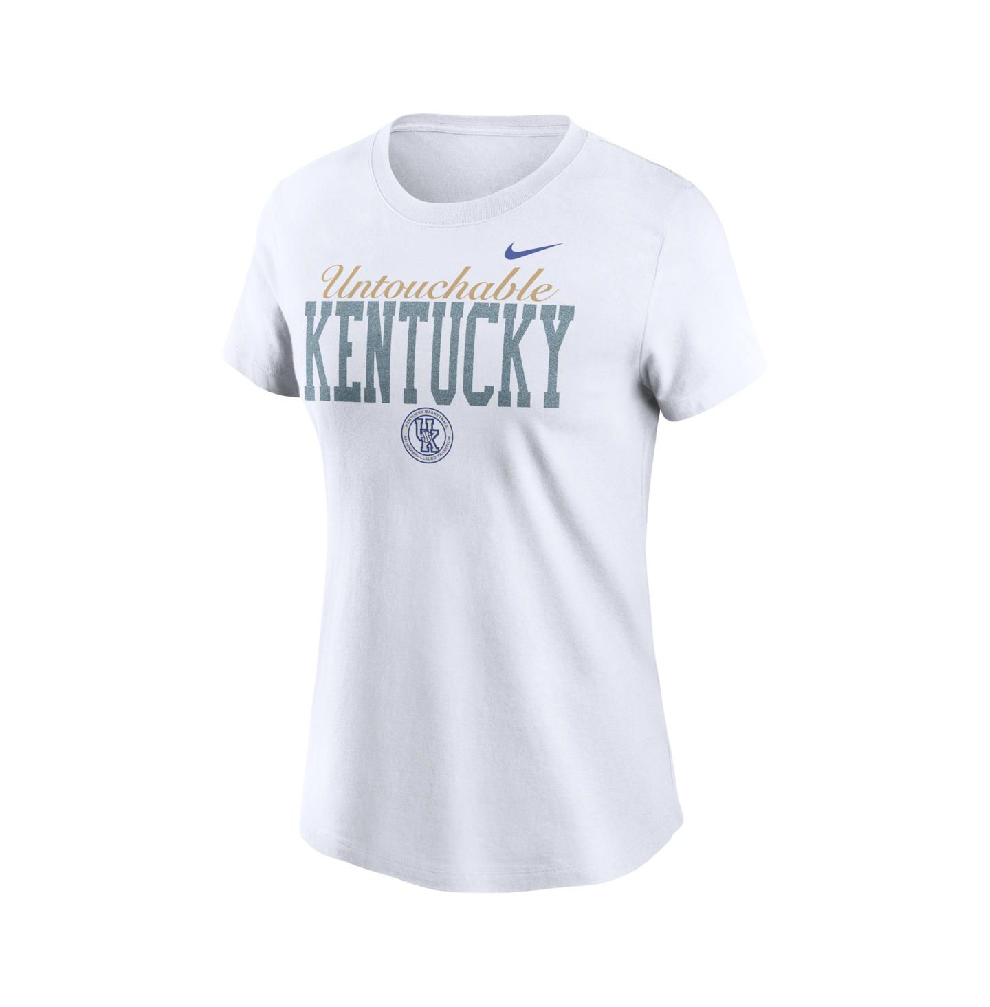 Женская футболка Nike White Kentucky Wildcats Club — фото 3