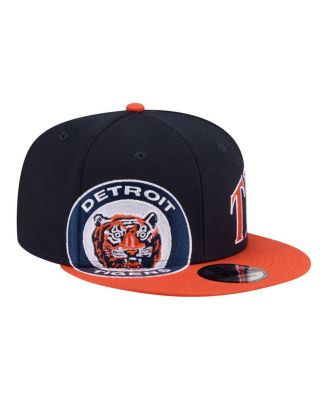 Men's Navy/Orange Detroit Tigers Stretched Two-Tone 9FIFTY Adjustable Hat