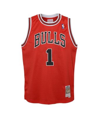 Big Boys and Girls Derrick Rose Red Chicago Bulls 2008/09 Hardwood Classics Swingman Jersey