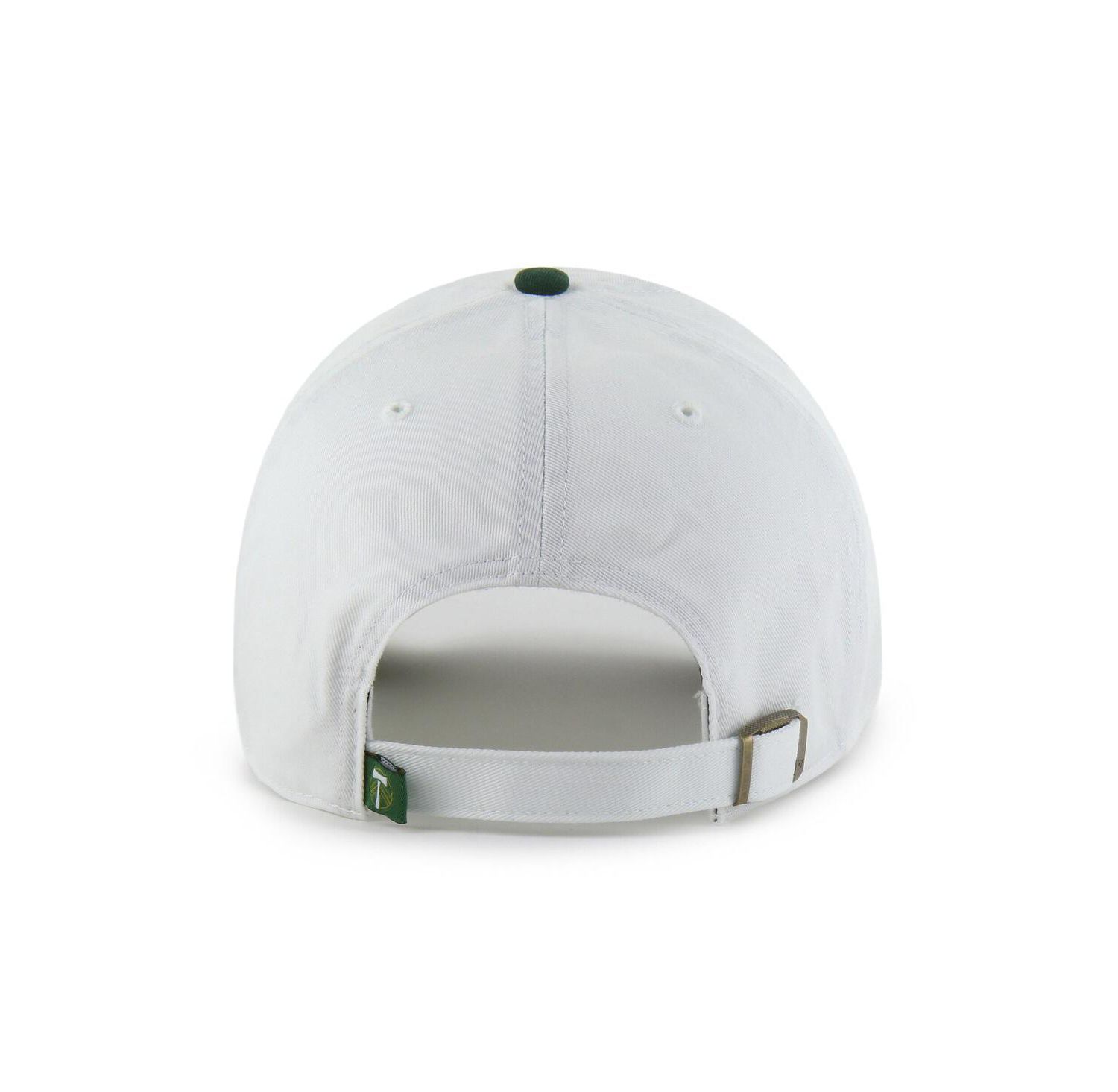 Men's White Portland Timbers Two-Tone Clean Up Adjustable Hat