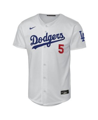 Big Boys and Girls Freddie Freeman White Los Angeles Dodgers Home Stadium Jersey