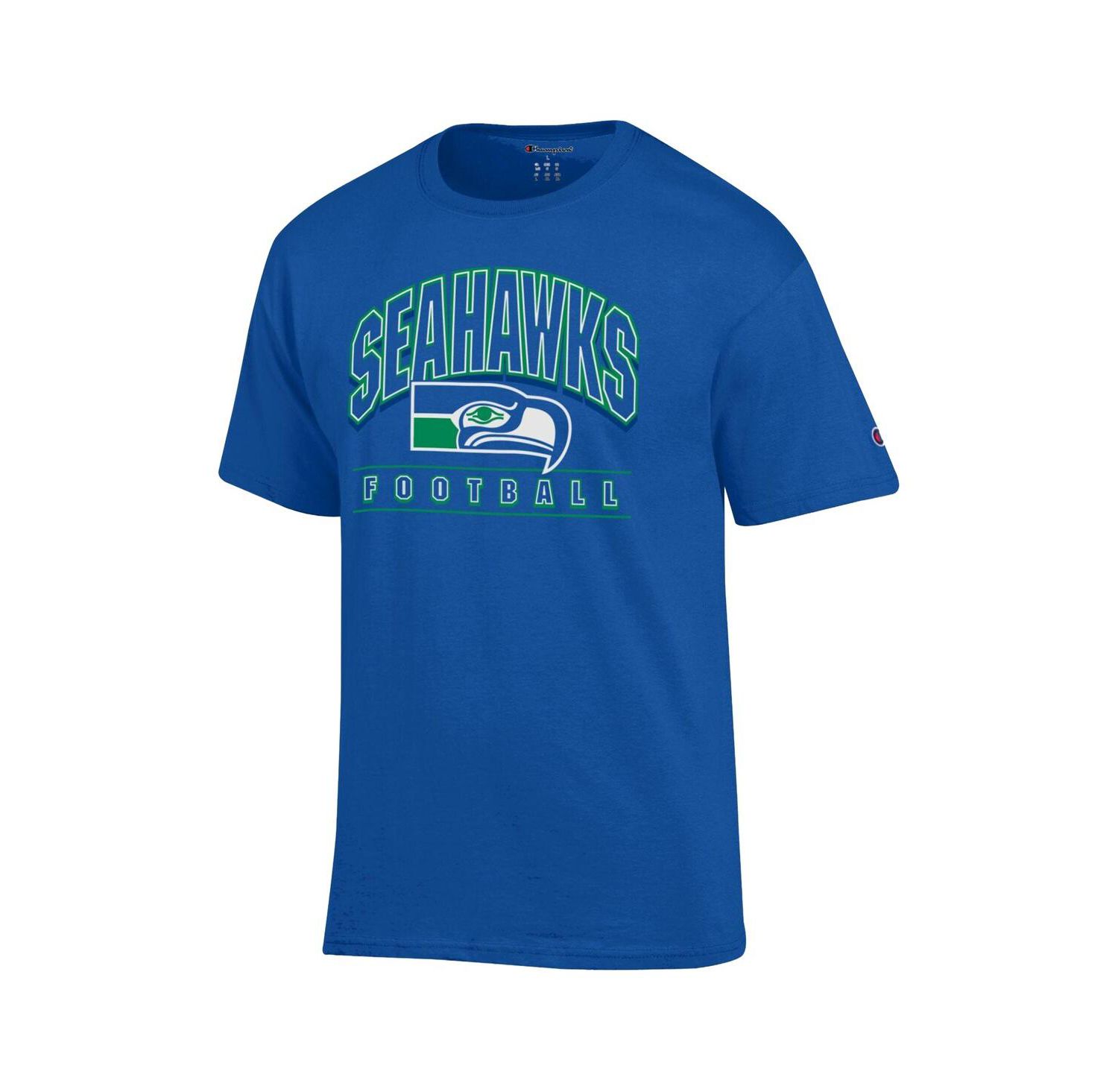 Men's Royal Seattle Seahawks Jersey T-Shirt