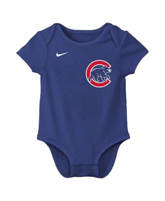 Baby Boys and Girls Pete Crow-Armstrong Royal Chicago Cubs Name & Number Bodysuit