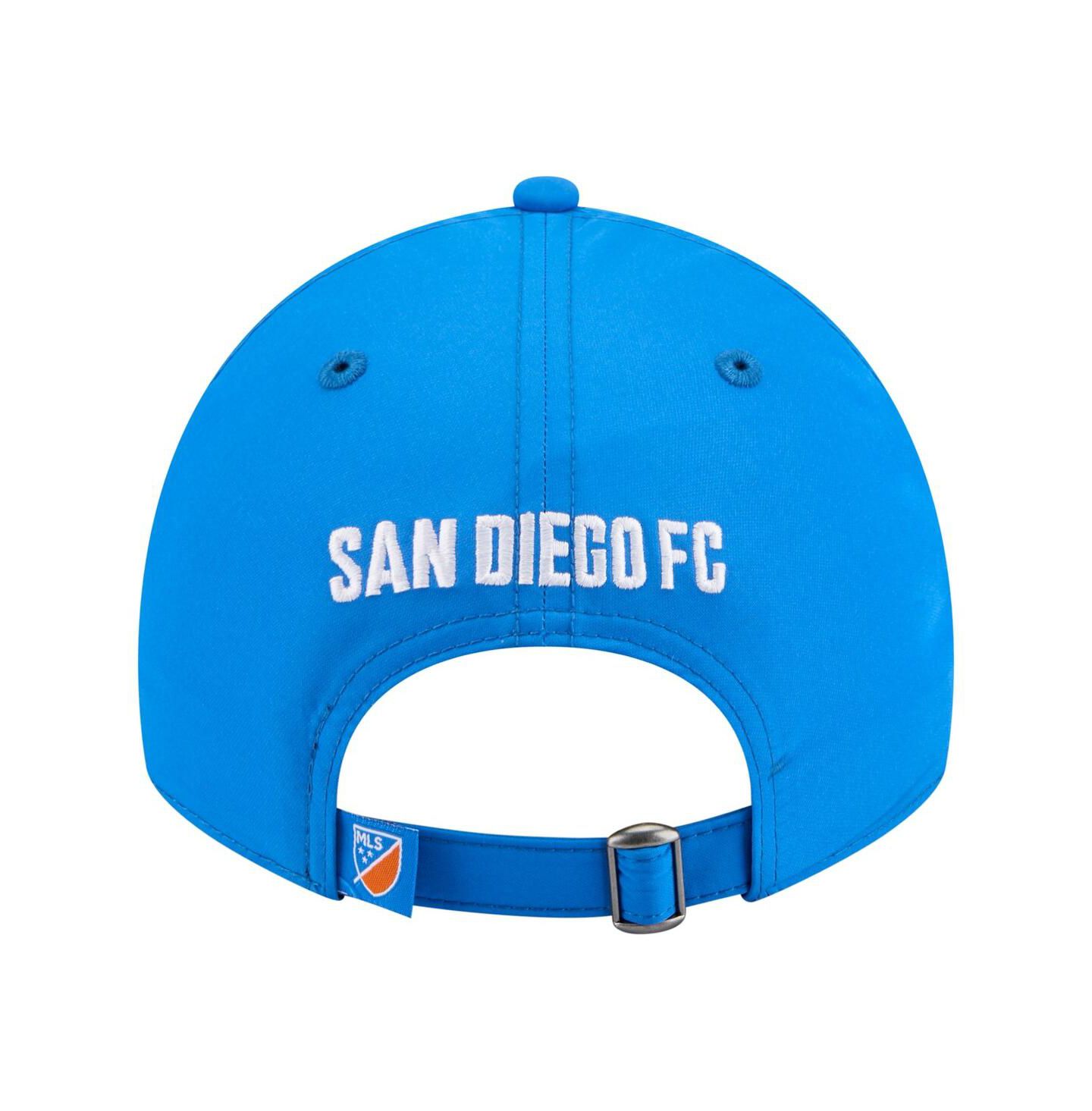 Мужские головные уборы New Era Blue San Diego FC 2026 Jersey Hook 9TWENTY Adjustable Hat — фото 2