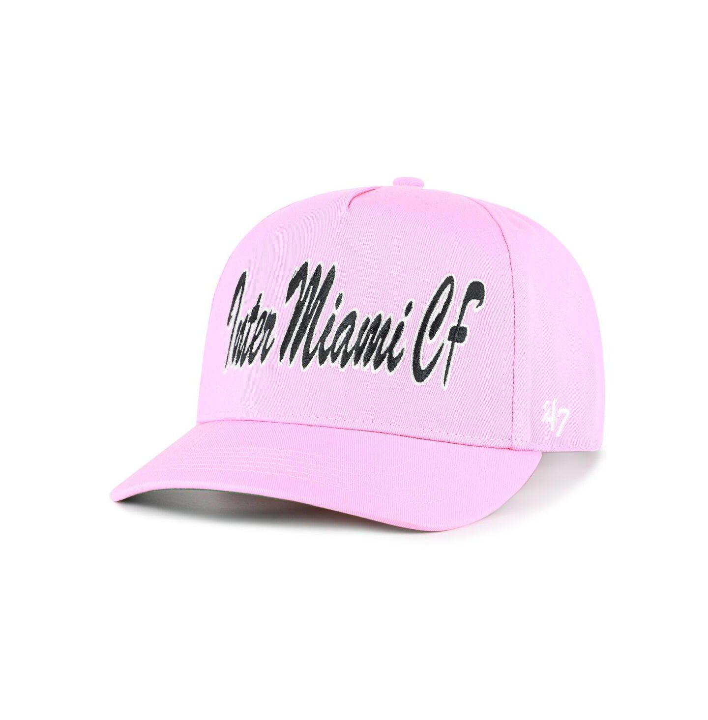 Мужская кепка '47 Brand Pink Inter Miami CF Brushmark Hitch Adjustable Hat — фото 1