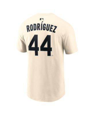 Men's Julio Rodríguez Natural Seattle Mariners Name & Number T-Shirt