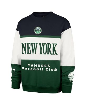 Men's Green New York Yankees Tee Up Maximalist Fleece Sweatshirt