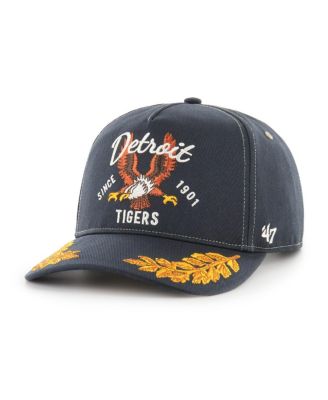 Men's Navy Detroit Tigers Keepsake Collection Adjustable Hitch Hat