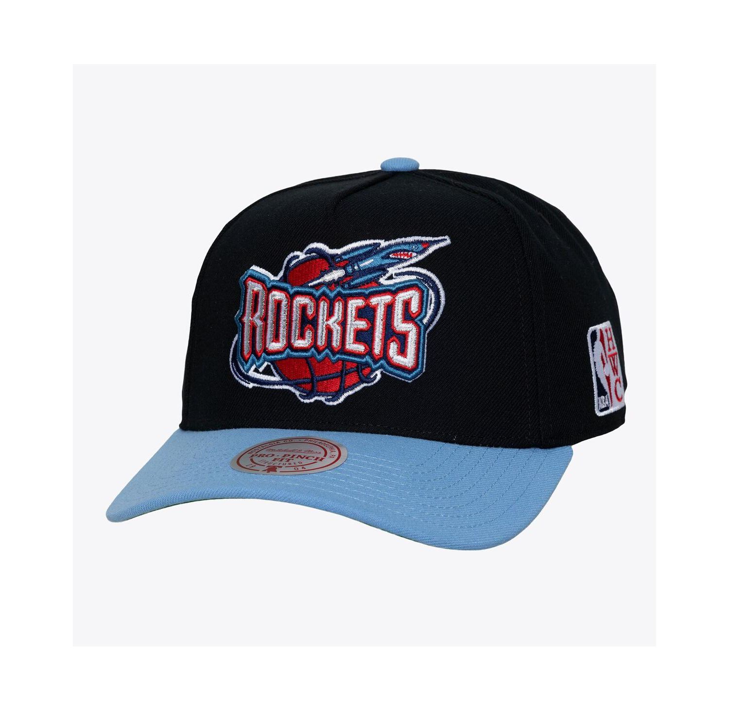 Men's Black Houston Rockets Legendary Home Pro Pinch Snapback Hat