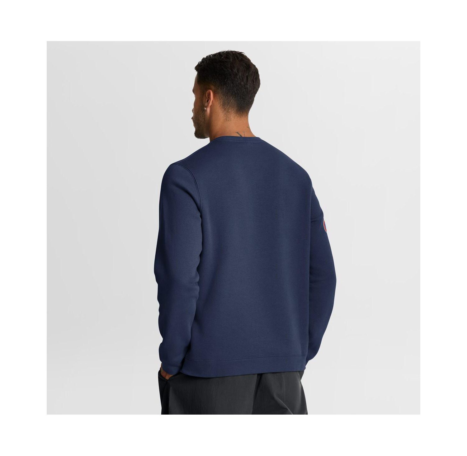 Men's Navy Detroit Tigers Primetime Wordmark Sweatshirt