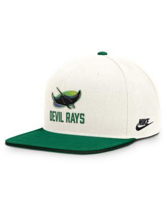 Men's Cream/Green Tampa Bay Rays Cooperstown Pro Dri-FIT Snapback Hat