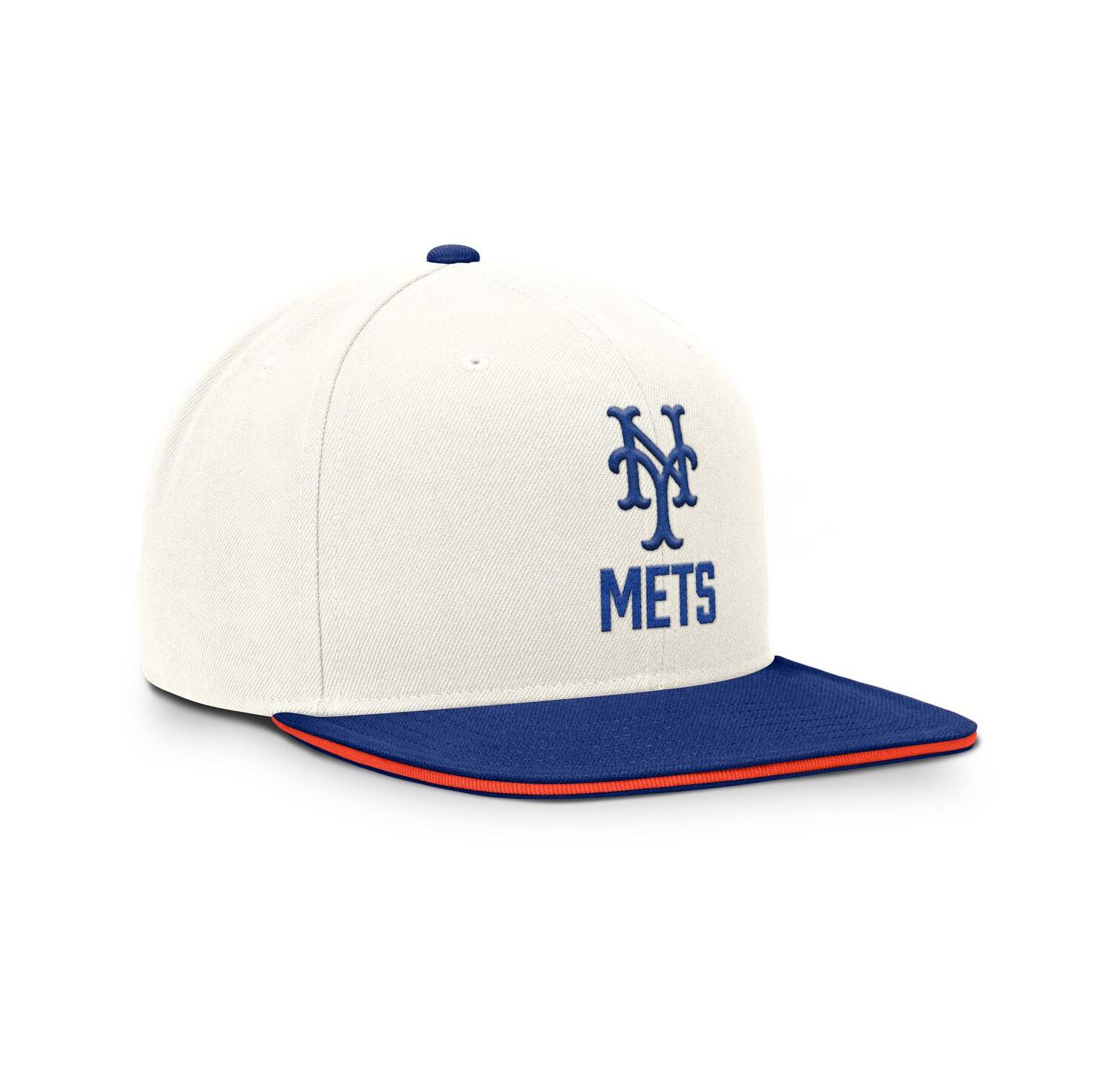 Men's Cream/Royal New York Mets Cooperstown Pro Dri-FIT Snapback Hat