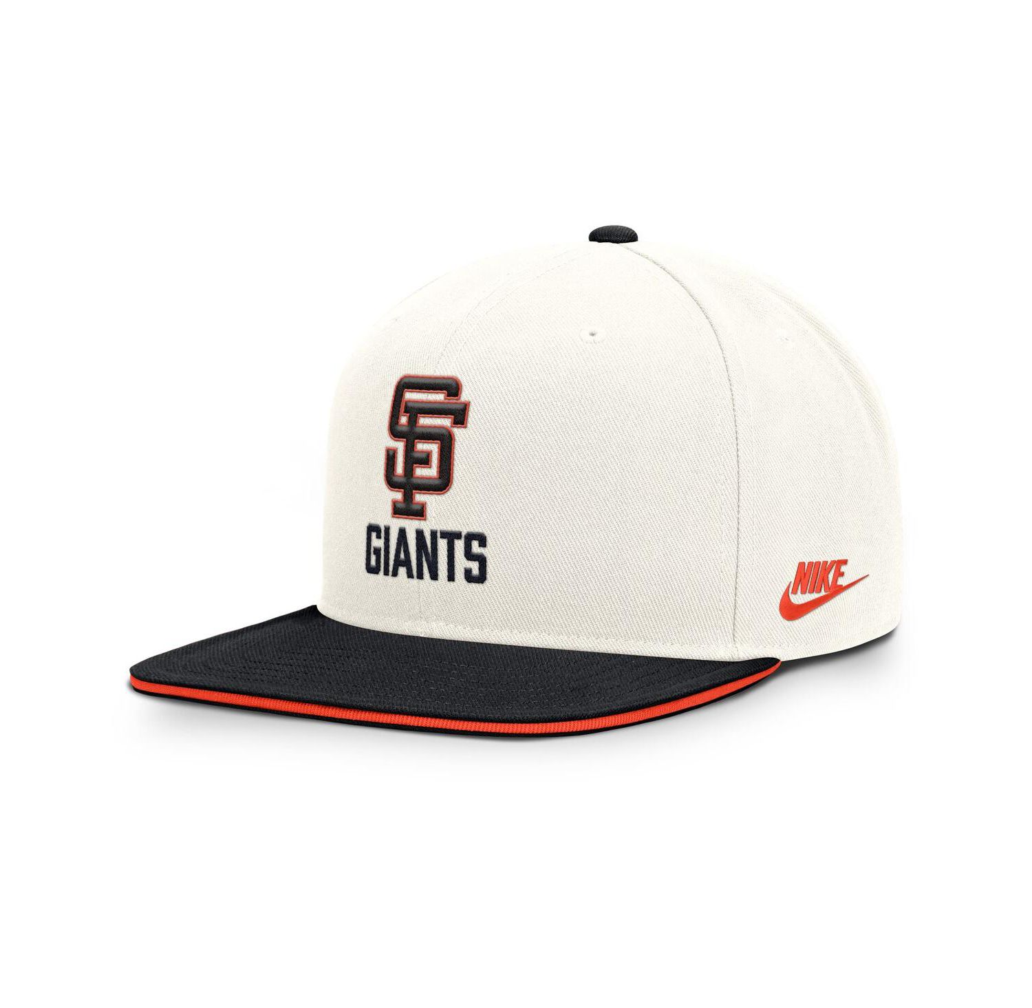 Men's Cream/Black San Francisco Giants Cooperstown Pro Dri-FIT Snapback Hat
