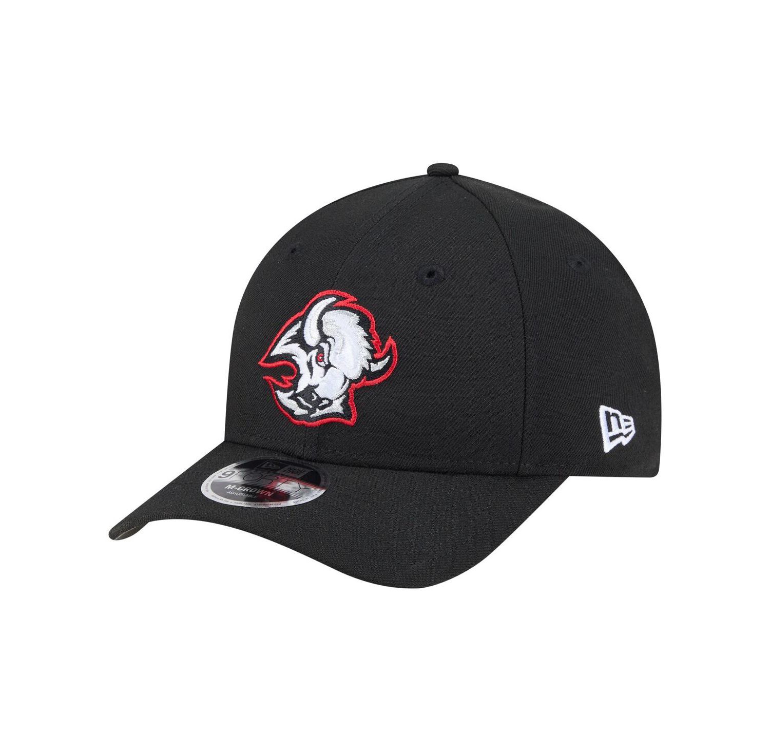 Men's Black Buffalo Sabres 9FORTY M-Crown Adjustable Hat