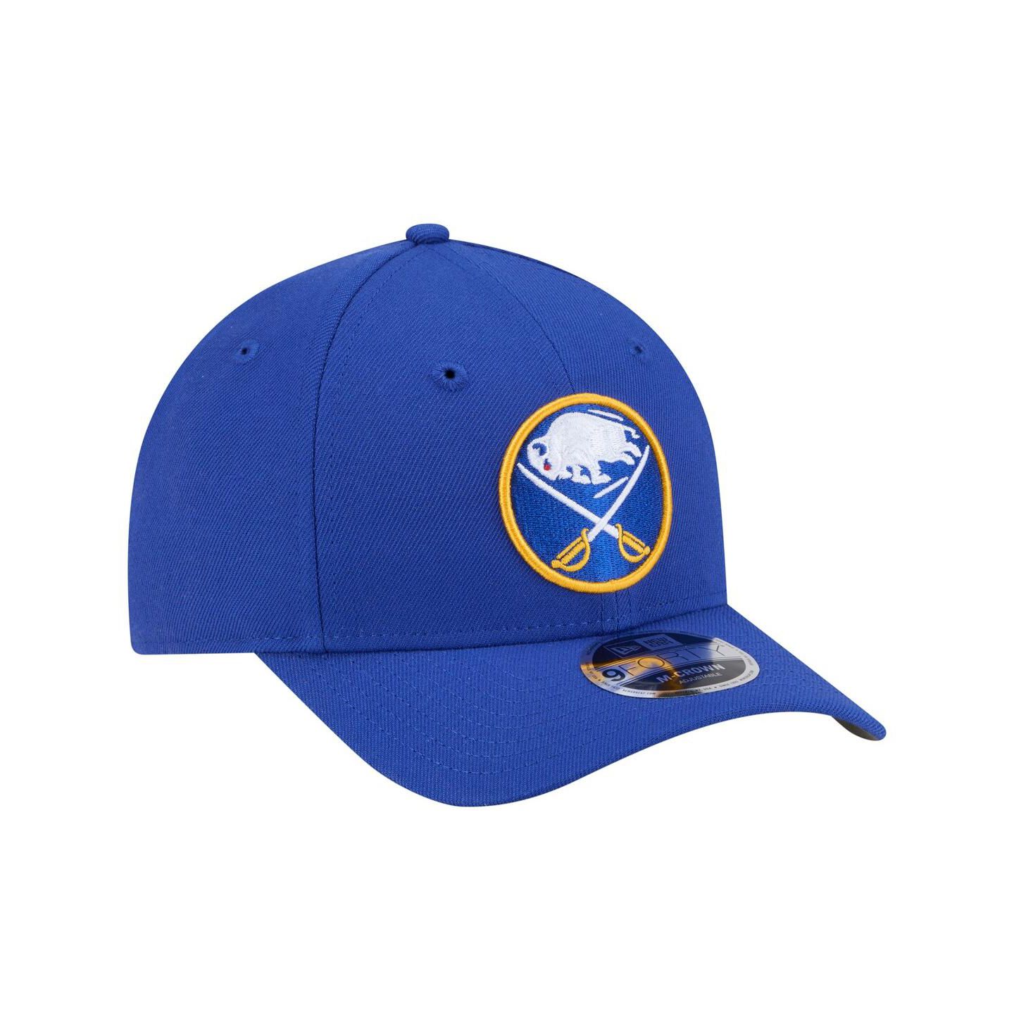 Мужская кепка New Era Royal Buffalo Sabres 9FORTY M-Crown Adjustable Hat — фото 3