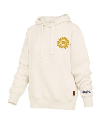 Women's Cream Notre Dame Fighting Irish Elena Janise Hoodie