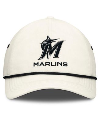 Men's Stone Miami Marlins Club Adjustable Hat