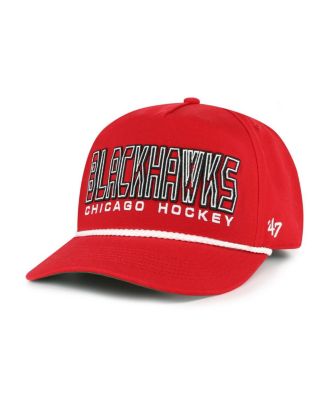Men's Red Chicago Blackhawks Byline Hitch Adjustable Hat