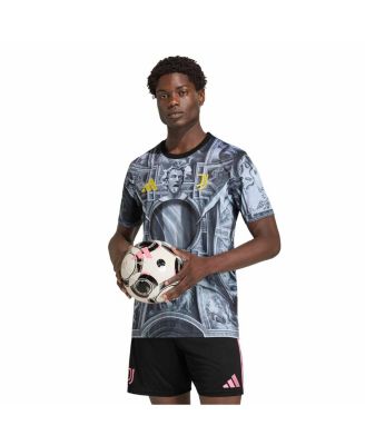 Men's Black Juventus 2025/26 Pre-Match Training Jersey