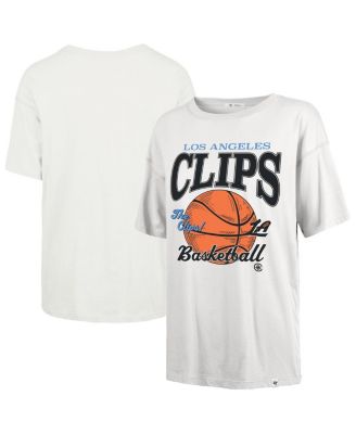 Women's White LA Clippers City Edition Down Court Sadie T-Shirt
