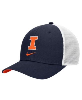 Men's Navy Illinois Fighting Illini Rise Trucker Dri-FIT Adjustable&nbsp;Hat
